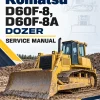 Komatsu D60F-8, D60F-8A Dozer Service Manual Komatsu D60F-8, D60F-8A Dozer Service Manual