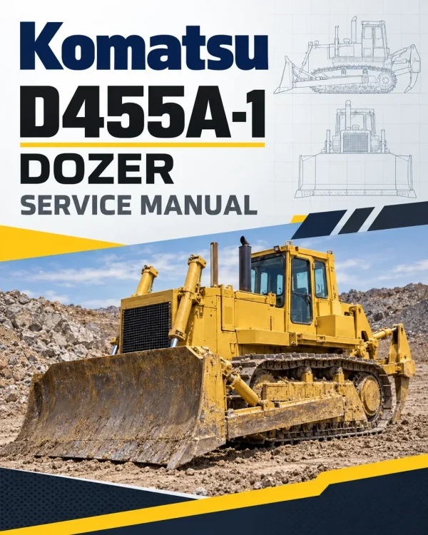 Komatsu D455A-1 Dozer Service Manual Komatsu D455A-1 Dozer Service Manual