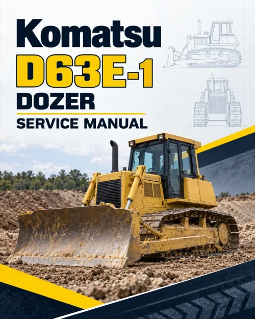 Komatsu D63E-1 Dozer Service Manual Komatsu D63E-1 Dozer Service Manual