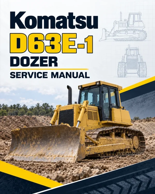 Komatsu D63E-1 Dozer Service Manual Komatsu D63E-1 Dozer Service Manual