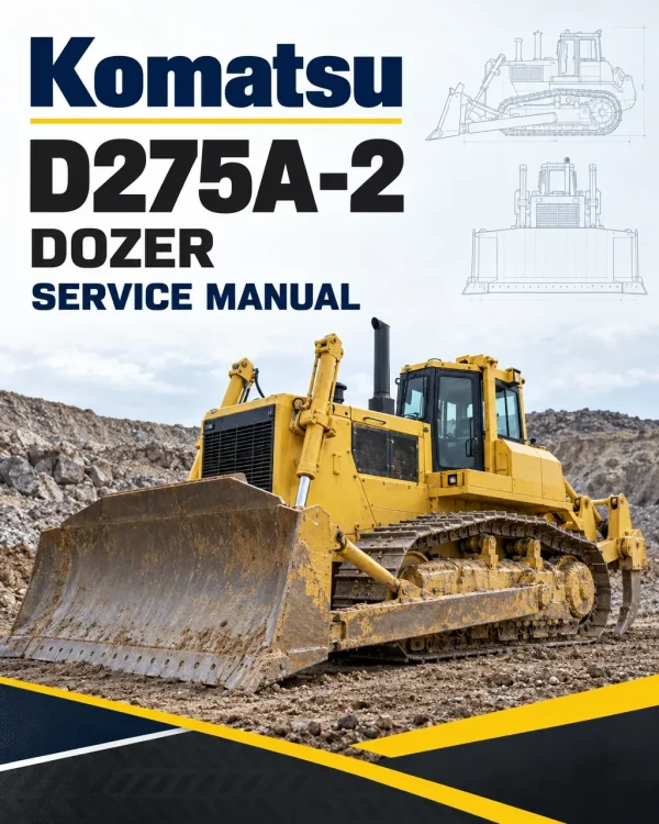 Komatsu D275A-2 Dozer Service Manual Komatsu D275A-2 Dozer Service Manual