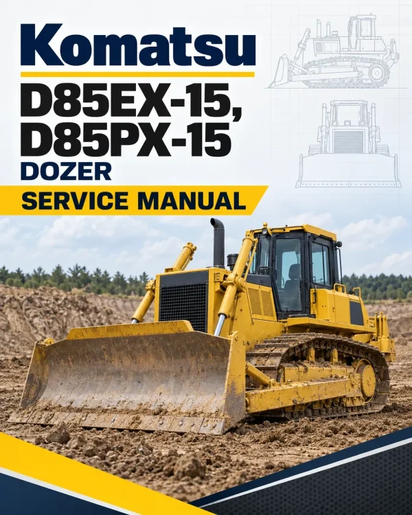 Komatsu D85EX-15, D85PX-15 Dozer Service Manual Komatsu D85EX-15, D85PX-15 Dozer Service Manual