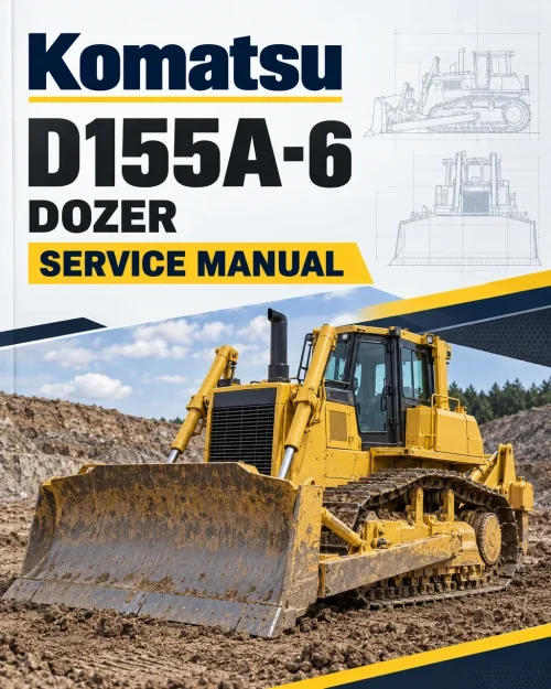 Komatsu D155A-6 Dozer Service Manual Komatsu D155A-6 Dozer Service Manual