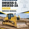 Komatsu D85ESS-2, D85ESS-2A Dozer Service Manual Komatsu D85ESS-2, D85ESS-2A Dozer Service Manual