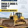 Komatsu D65A-7, D65E-7, D65P-7 Dozer Service Manual Komatsu D65A-7, D65E-7, D65P-7 Dozer Service Manual