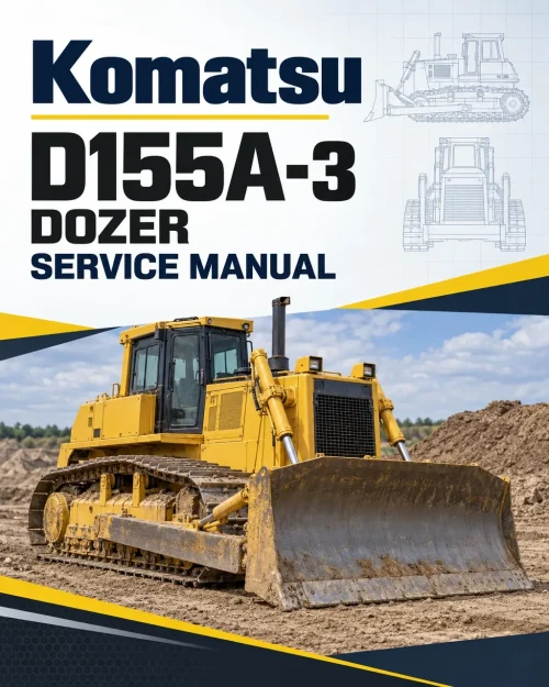 Komatsu D155A-3 Dozer Service Manual Komatsu D155A-3 Dozer Service Manual