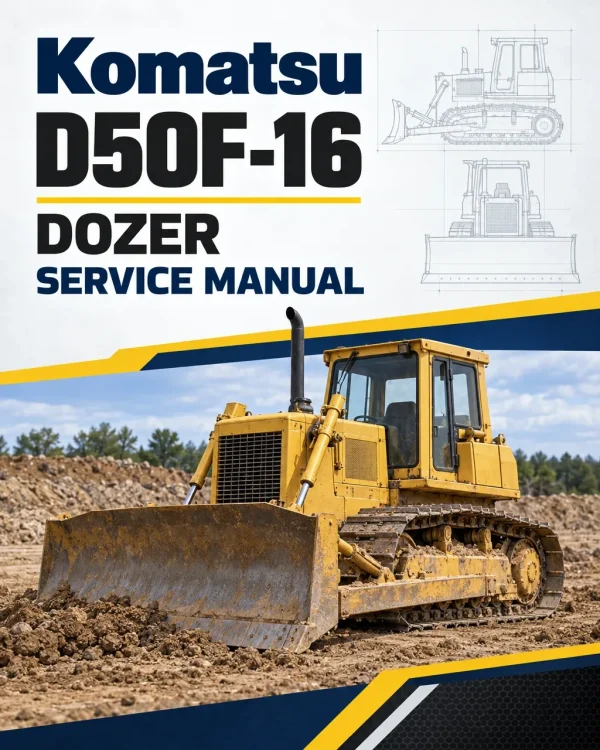 Komatsu D50F-16 Dozer Service Manual Komatsu D50F-16 Dozer Service Manual