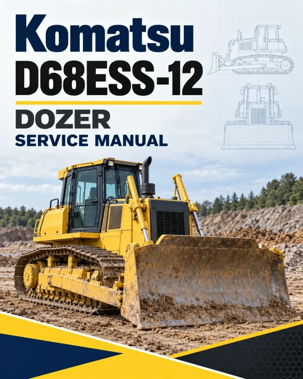 Komatsu D68ESS-12 Dozer Service Manual Komatsu D68ESS-12 Dozer Service Manual