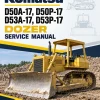 Komatsu D50A-17, D50P-17, D53A-17, D53P-17 Dozer Service Manual Komatsu D50A-17, D50P-17, D53A-17, D53P-17 Dozer Service Manual