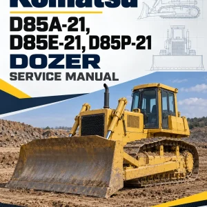 Komatsu D85A-21,D85E-21, D85P-21 Dozer Service Manual Komatsu D85A-21,D85E-21, D85P-21 Dozer Service Manual