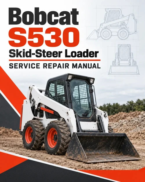 Bobcat S530 Skid-Steer Loader Service Repair Manual Bobcat S530 Skid-Steer Loader Service Repair Manual
