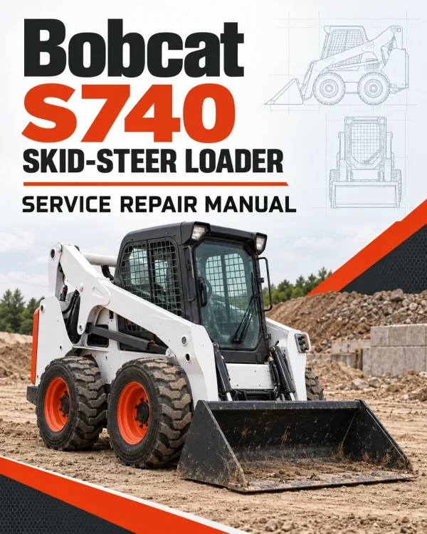 Bobcat S740 Skid-Steer Loader Service Repair Manual