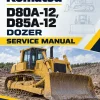 Komatsu D80A-12, D85A-12 Dozer Service Manual