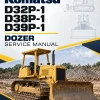 Komatsu D32P-1, D38P-1, D39P-1 Dozer Service Manual Komatsu D32P-1, D38P-1, D39P-1 Dozer Service Manual