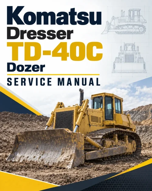 Komatsu Dresser TD-40C Dozer Service Manual Komatsu Dresser TD-40C Dozer Service Manual