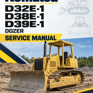Komatsu D32E-1, D38E-1, D39E-1 Dozer Service Manual Komatsu D32E-1, D38E-1, D39E-1 Dozer Service Manual