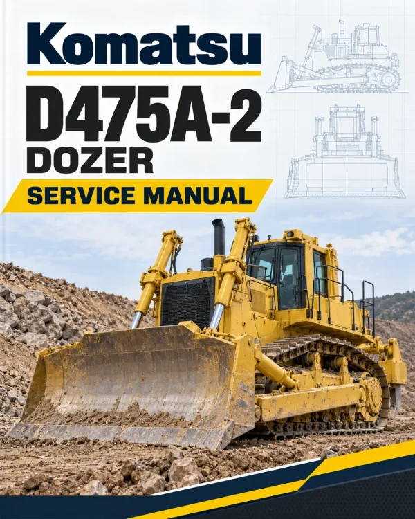Komatsu D475A-2 Dozer Service Manual
