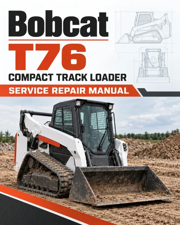 Bobcat T76 Compact Track Loader Service Repair Manual Bobcat T76 Compact Track Loader Service Repair Manual