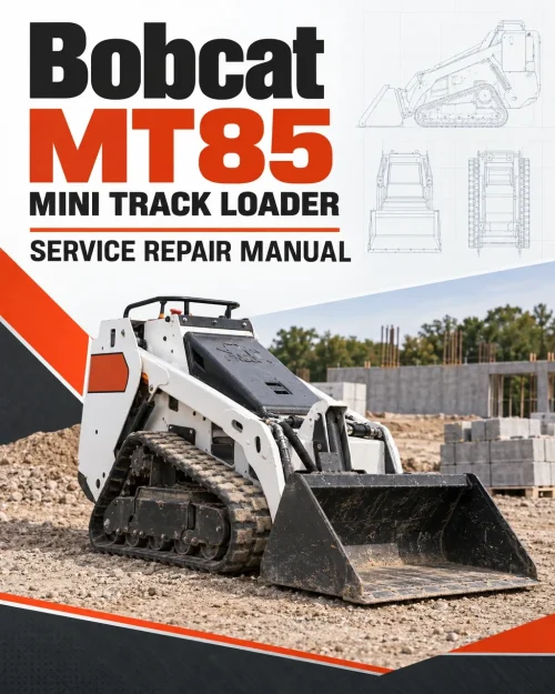 Bobcat MT85 Mini Track Loader Service Repair Manual Bobcat MT85 Mini Track Loader Service Repair Manual