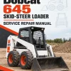 Bobcat 645 Skid-Steer Loader Service Repair Manual Bobcat 645 Skid-Steer Loader Service Repair Manual
