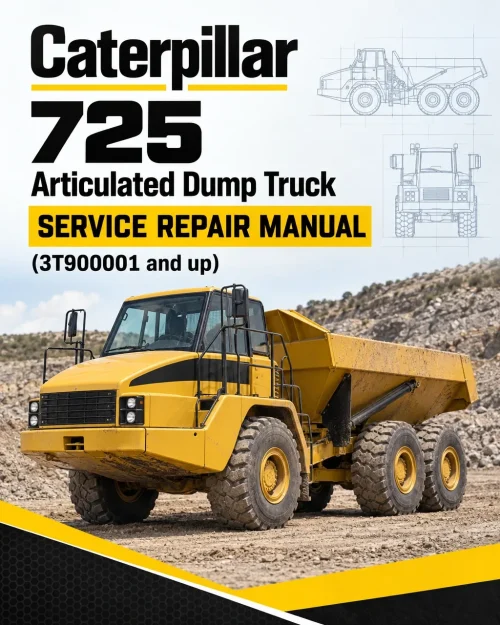 Caterpillar CAT 725 Articulated Dump Truck Service Repair Manual (3T900001 and up) Caterpillar CAT 725 Articulated Dump Truck Service Repair Manual (3T900001 and up)