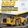 Caterpillar CAT AD22 Underground Articulated Truck Service Repair Manual (MW500001 and up)
