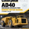 Caterpillar CAT AD40 Underground Articulated Truck Service Repair Manual (1YZ00001 and up)