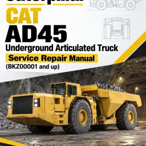 Caterpillar CAT AD45 Underground Articulated Truck Service Repair Manual (BKZ00001 and up) Caterpillar CAT AD45 Underground Articulated Truck Service Repair Manual (BKZ00001 and up)