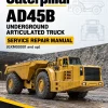 Caterpillar CAT AD45B Underground Articulated Truck Service Repair Manual (GXM00001 and up) Caterpillar CAT AD45B Underground Articulated Truck Service Repair Manual (GXM00001 and up)