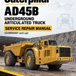 Caterpillar CAT AD45B Underground Articulated Truck Service Repair Manual (GXM00001 and up) Caterpillar CAT AD45B Underground Articulated Truck Service Repair Manual (GXM00001 and up)