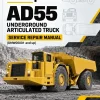 Caterpillar CAT AD55 Underground Articulated Truck Service Repair Manual (DNW00001 and up)
