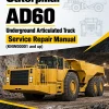 Caterpillar CAT AD60 Underground Articulated Truck Service Repair Manual (KNW00001 and up)