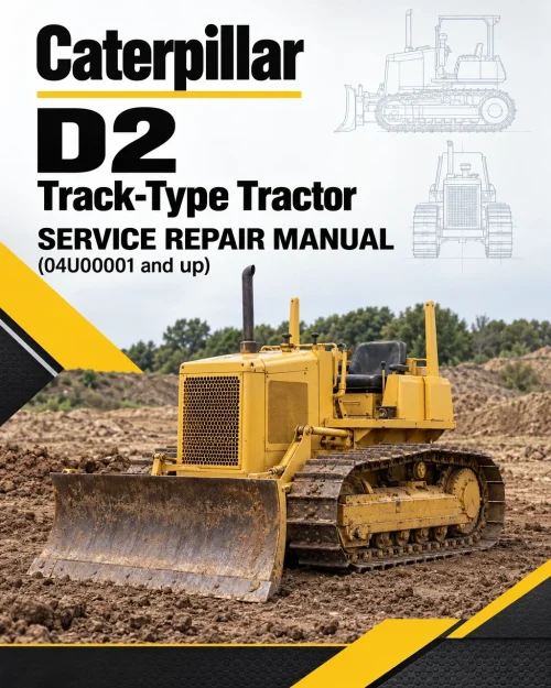 Caterpillar CAT D2 Track-Type Tractor Service Repair Manual (04U00001 and up) Caterpillar CAT D2 Track-Type Tractor Service Repair Manual (04U00001 and up)