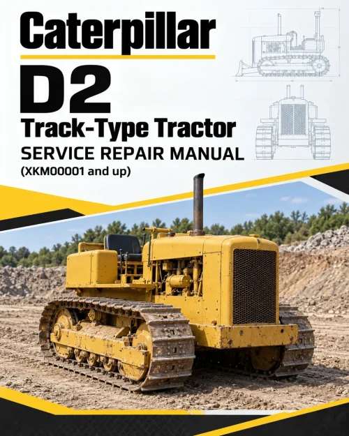 Caterpillar CAT D2 Track-Type Tractor Service Repair Manual (XKM00001 and up) Caterpillar CAT D2 Track-Type Tractor Service Repair Manual (XKM00001 and up)