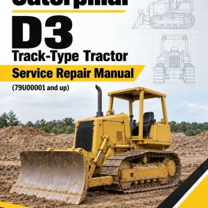 Caterpillar CAT D3 Track-Type Tractor Service Repair Manual (79U00001 and up)