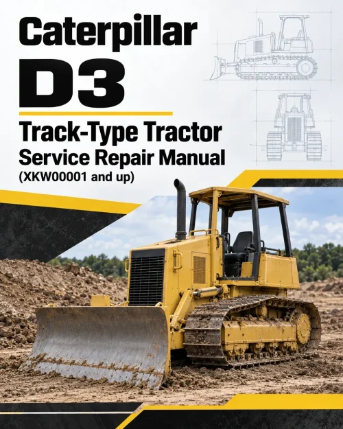 Caterpillar CAT D3 Track-Type Tractor Service Repair Manual (XKW00001 and up) Caterpillar CAT D3 Track-Type Tractor Service Repair Manual (XKW00001 and up)
