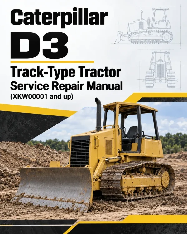 Caterpillar CAT D3 Track-Type Tractor Service Repair Manual (XKW00001 and up) Caterpillar CAT D3 Track-Type Tractor Service Repair Manual (XKW00001 and up)