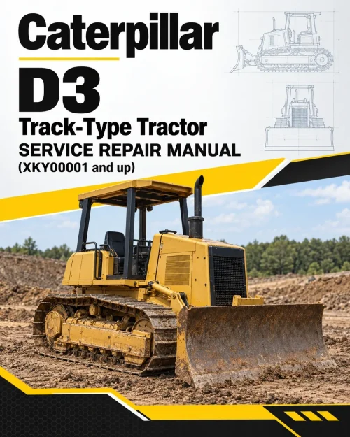 Caterpillar CAT D3 Track-Type Tractor Service Repair Manual (XKY00001 and up) Caterpillar CAT D3 Track-Type Tractor Service Repair Manual (XKY00001 and up)
