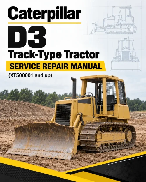 Caterpillar CAT D3 Track-Type Tractor Service Repair Manual (XT500001 and up) Caterpillar CAT D3 Track-Type Tractor Service Repair Manual (XT500001 and up)