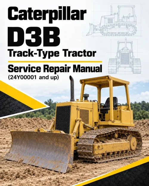 Caterpillar CAT D3B Track-Type Tractor Service Repair Manual (24Y00001 and up) Caterpillar CAT D3B Track-Type Tractor Service Repair Manual (24Y00001 and up)