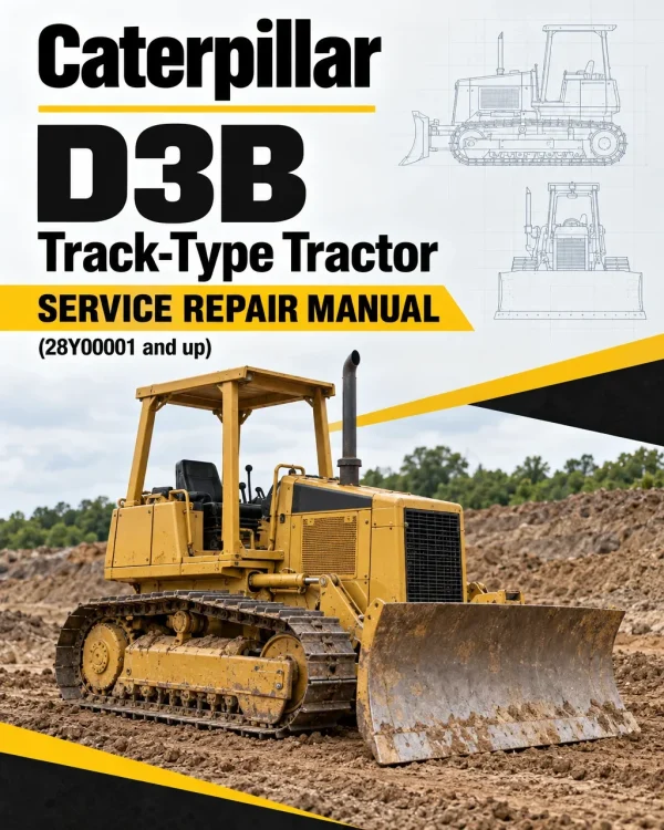 Caterpillar CAT D3B Track-Type Tractor Service Repair Manual (28Y00001 and up)