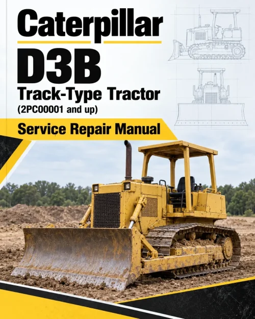 Caterpillar CAT D3B Track-Type Tractor Service Repair Manual (2PC00001 and up) Caterpillar CAT D3B Track-Type Tractor Service Repair Manual (2PC00001 and up)