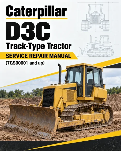 Caterpillar CAT D3C Track-Type Tractor Service Repair Manual (7GS00001 and up) Caterpillar CAT D3C Track-Type Tractor Service Repair Manual (7GS00001 and up)
