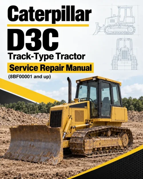 Caterpillar CAT D3C Track-Type Tractor Service Repair Manual (8BF00001 and up) Caterpillar CAT D3C Track-Type Tractor Service Repair Manual (8BF00001 and up)