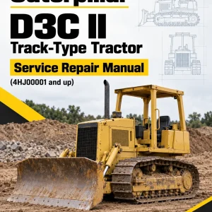 Caterpillar CAT D3C II Track-Type Tractor Service Repair Manual (4HJ00001 and up)