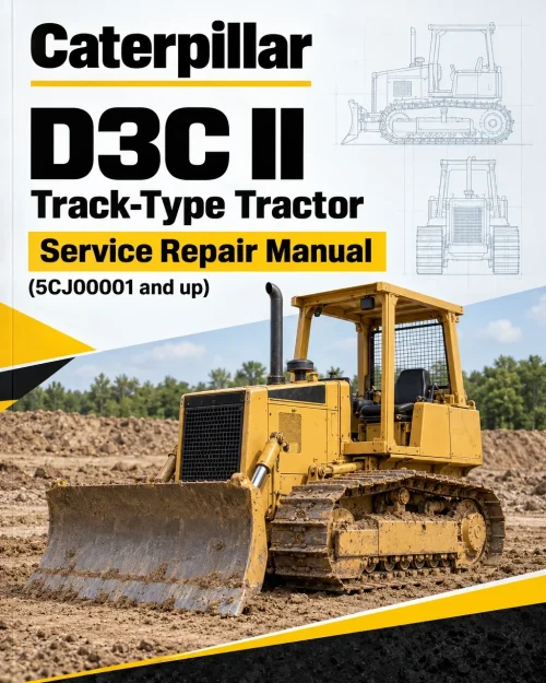 Caterpillar CAT D3C II Track-Type Tractor Service Repair Manual (5CJ00001 and up) Caterpillar CAT D3C II Track-Type Tractor Service Repair Manual (5CJ00001 and up)