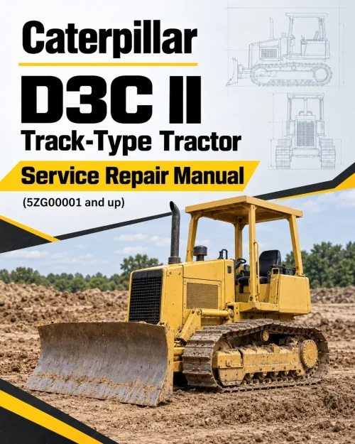 Caterpillar CAT D3C II Track-Type Tractor Service Repair Manual (5ZG00001 and up) Caterpillar CAT D3C II Track-Type Tractor Service Repair Manual (5ZG00001 and up)