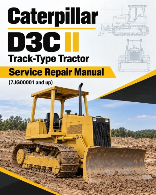 Caterpillar CAT D3C II Track-Type Tractor Service Repair Manual (7JG00001 and up) Caterpillar CAT D3C II Track-Type Tractor Service Repair Manual (7JG00001 and up)