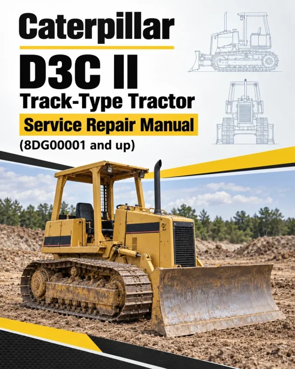Caterpillar CAT D3C II Track-Type Tractor Service Repair Manual (8DG00001 and up) Caterpillar CAT D3C II Track-Type Tractor Service Repair Manual (8DG00001 and up)
