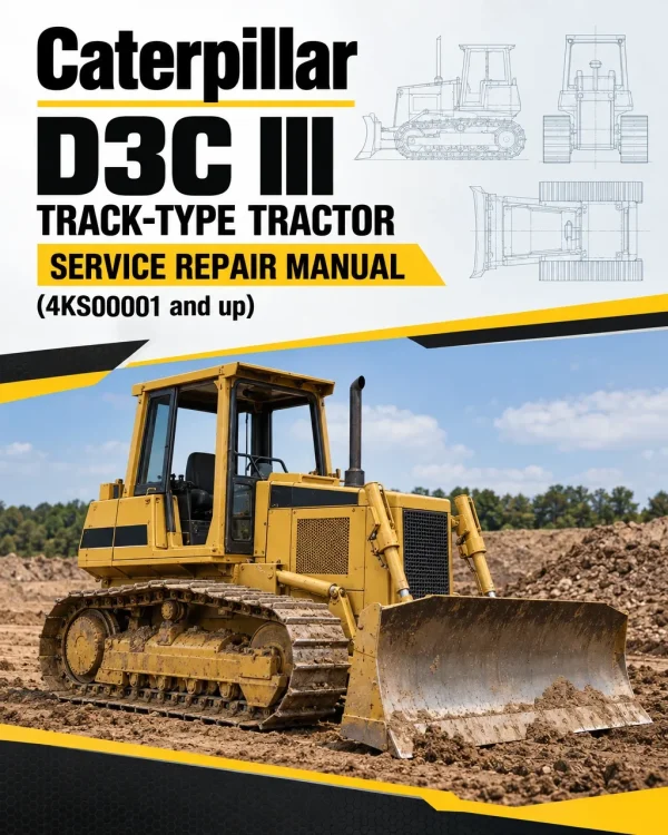 Caterpillar CAT D3C III Track-Type Tractor Service Repair Manual (4KS00001 and up) Caterpillar CAT D3C III Track-Type Tractor Service Repair Manual (4KS00001 and up)